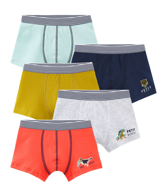5er-Set Boxershorts für kleine Jungen variante 1