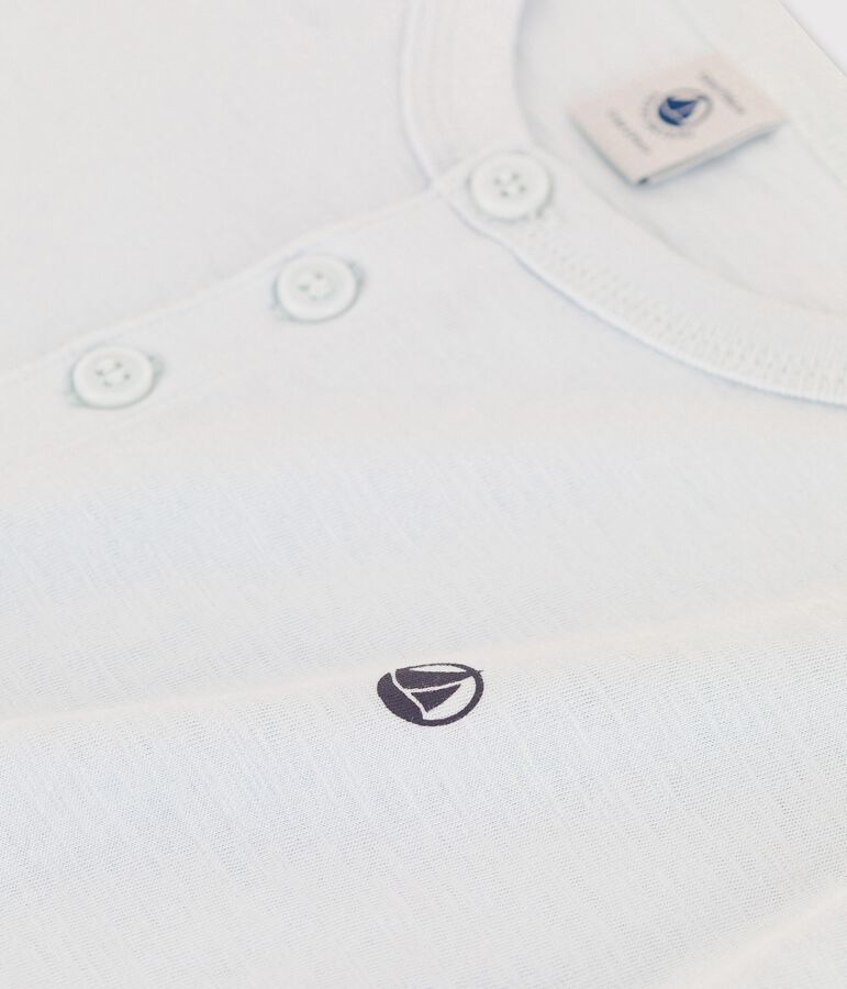 Kurz&auml;rmeliges T-Shirt f&uuml;r M&auml;dchen und Jungen blau