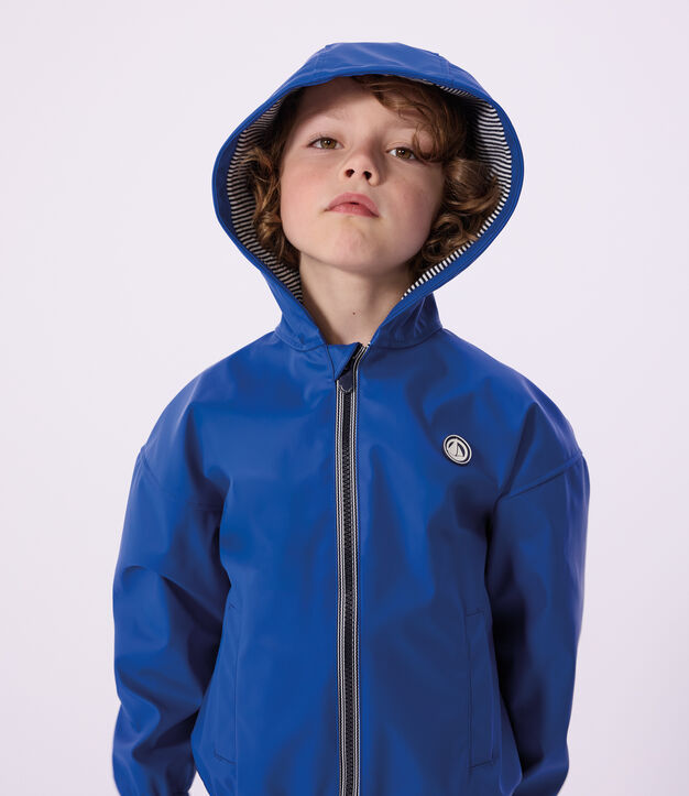 Kinder-Jacke in Uni-Farbe PERSE