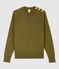 Marinepullover aus Baumwolle für Damen grün MILITARY