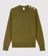 Marinepullover aus Baumwolle für Damen