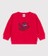Baby-Sweatshirt aus Molton