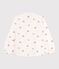 Langärmelige Kinder-Bluse mit Herzmotiv weiss AVALANCHE/ MULTICO