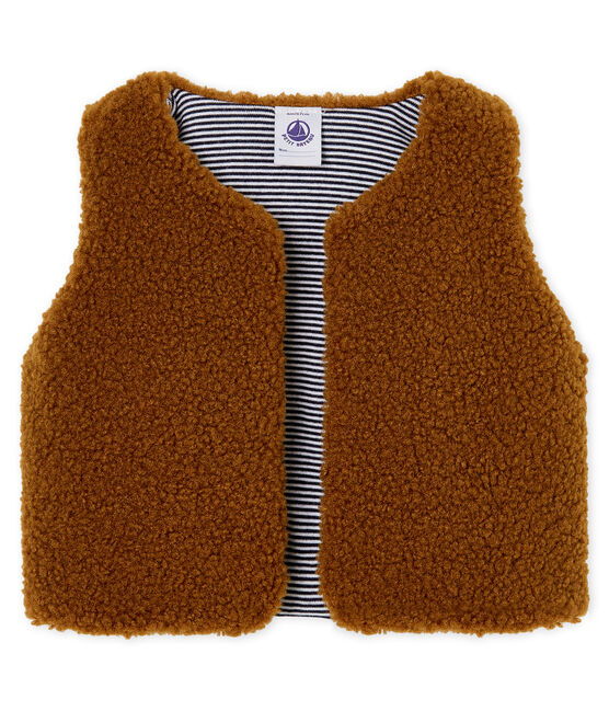 Ärmellose Baby-Strickjacke für Jungen COCOA