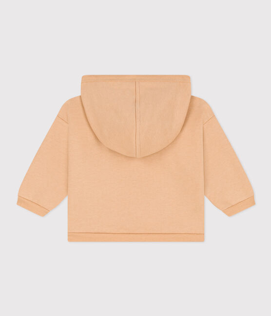 Baby-Hoodie aus Molton beige TOURONE
