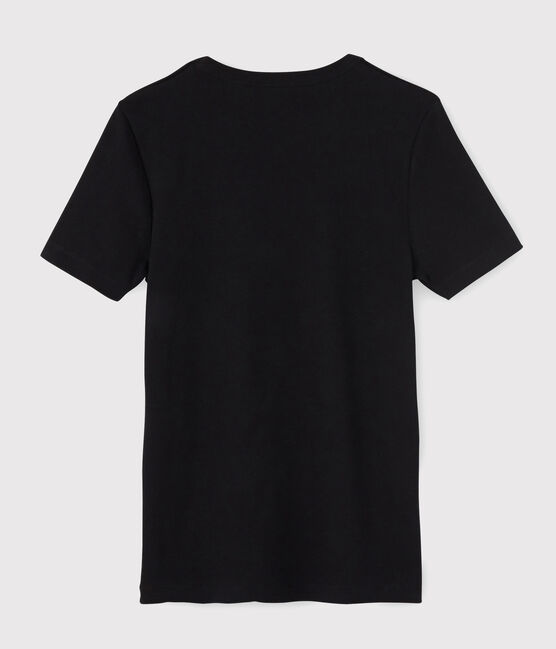 Kurzärmliges T-Shirt schwarz NOIR