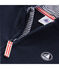 Sweatshirt aus Fleece mit Reißverschluss blau ABYSSE