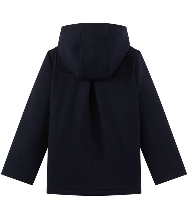 M&auml;dchen-Dufflecoat aus Wolle blau