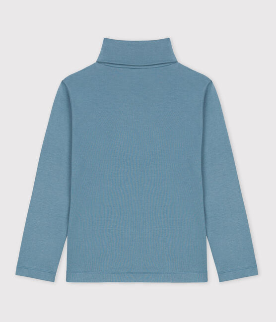 Kinder-Rollkragenshirt aus Baumwolle blau ROVER