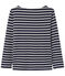 Gestreiftes T-Shirt unisex blau SMOKING/beige COQUILLE