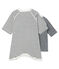 Set mit Kimono Body und Babyjäckchen aus Rippstrick variante 1