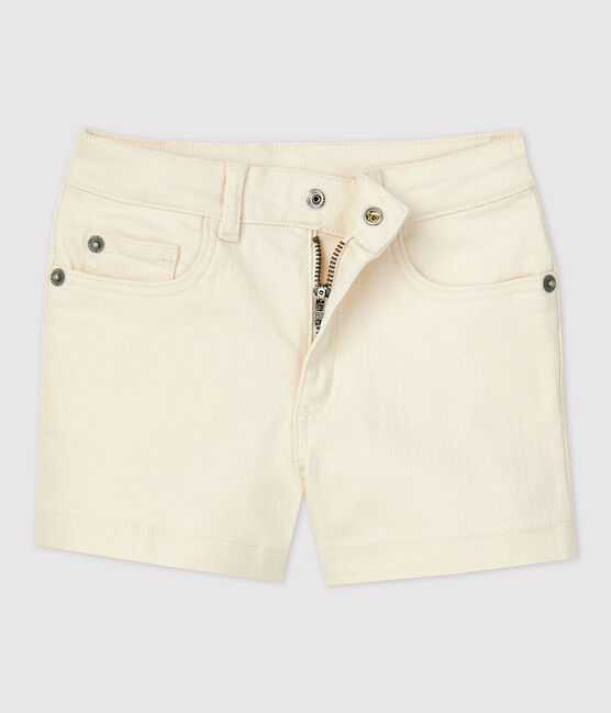Denim-Shorts für Mädchen naturfarben AVALANCHE