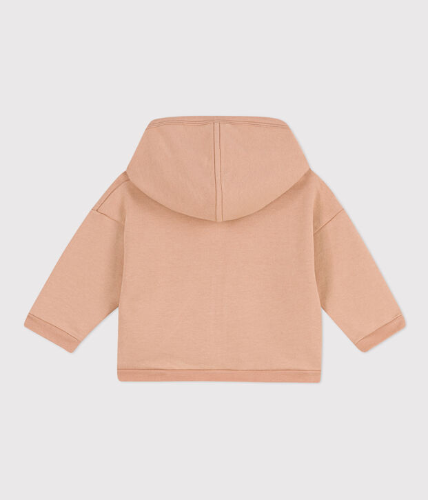 Baby-Kapuzensweatshirt beige