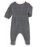 Baby MädchenStrampler mit klassischem Streifenmuster blau SMOKING/weiss MARSHMALLOW