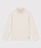 Kinder-Unterziehpullover aus Baumwolle für Mädchen / Jungen beige MONTELIMAR CHINE
