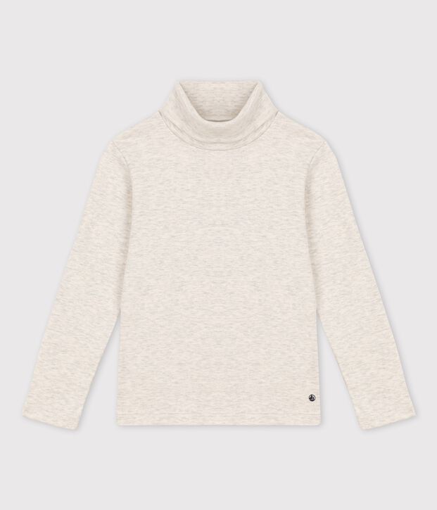 Kinder-Unterziehpullover aus Baumwolle f&uuml;r M&auml;dchen / Jungen MONTELIMAR CHINE
