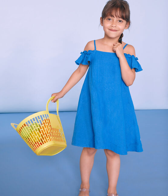Kinder-Kleid Mädchen blau RIYADH