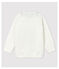 Baby-Sweatshirt aus Baumwolle. weiss MARSHMALLOW