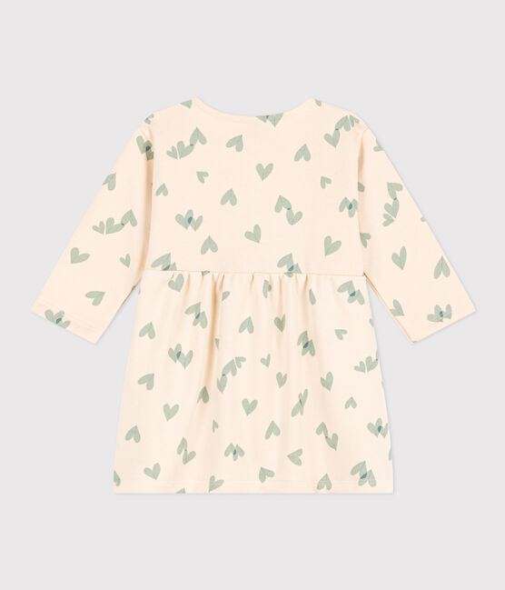 Langärmeliges Baby-Kleid aus Molton für Mädchen AVALANCHE/ PAUL