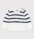 Baby-Strickpullover mit Zöpfen