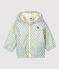 Baby-Windjacke aus recyceltem Polyester weiss AVALANCHE/ BRUT