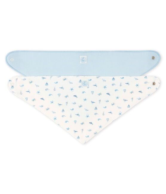 2er-Set Baby-Lätzchen/Bandana unisex aus Rippstrick variante 1