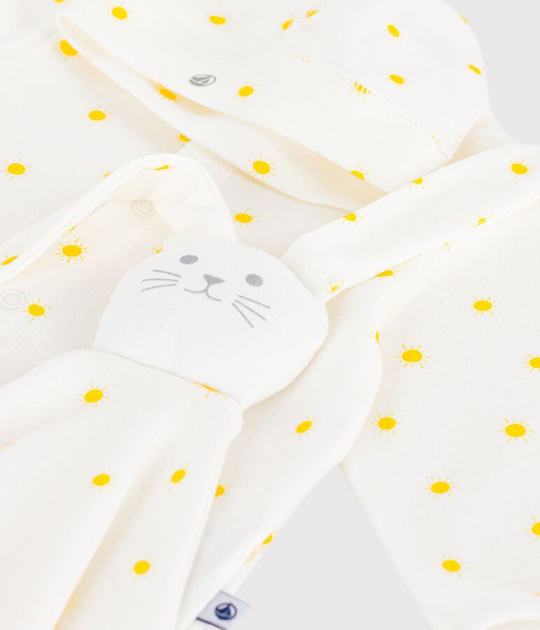 Newborn-Geschenkset aus Baumwolle mit Sonnenmotiv variante 1