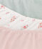 3er-Set Kinder-Shortys aus Baumwolle mit Blumenmotiv variante 1