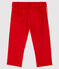 Babyhose aus Samt. rot TERKUIT