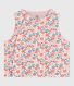 Wendbare Baby-Weste aus bedruckter Baumwolle