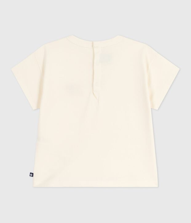 Lang&auml;rmeliges Baby-T-Shirt aus Baumwolle mit Herzmotiv MILK