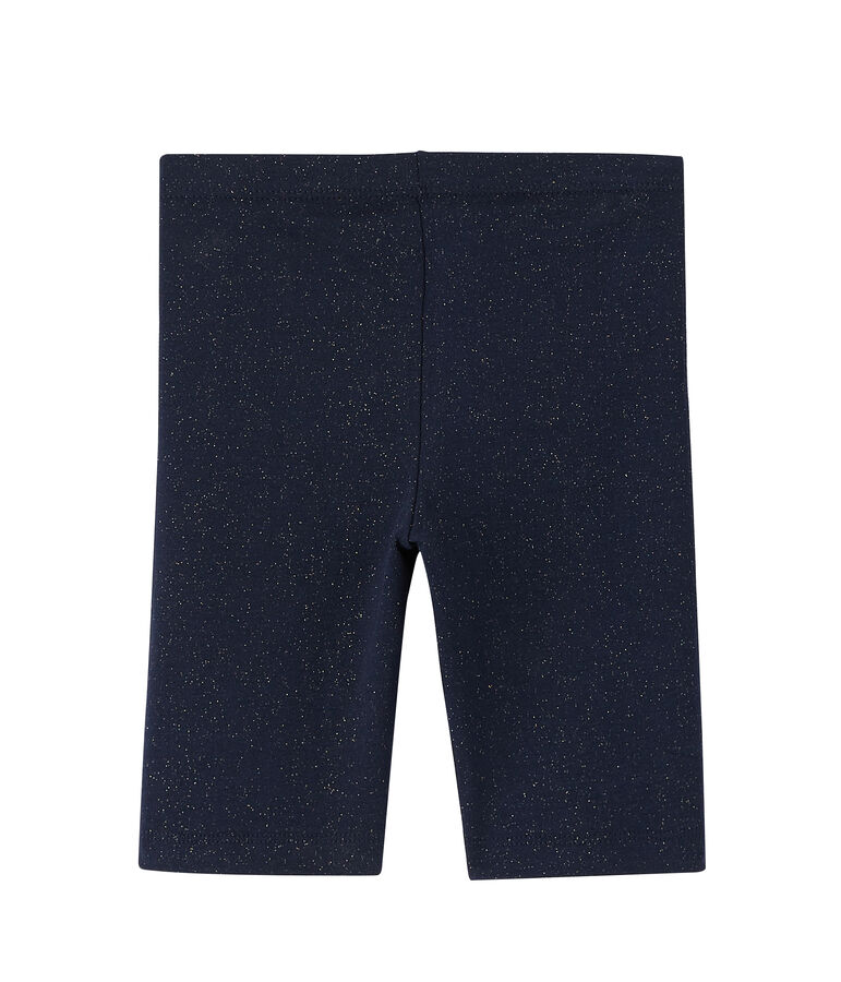 Kinder-Radhose f&uuml;r M&auml;dchen blau/gelb