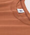T-Shirt L’ICONIQUE aus Baumwolle mit rundem Ausschnitt für Damen braun CINA