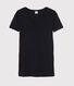 Klassisches Damen-T-Shirt aus Baumwolle mit V-Ausschnitt