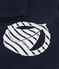 Baby-Sweatshirt aus Molton blau SMOKING