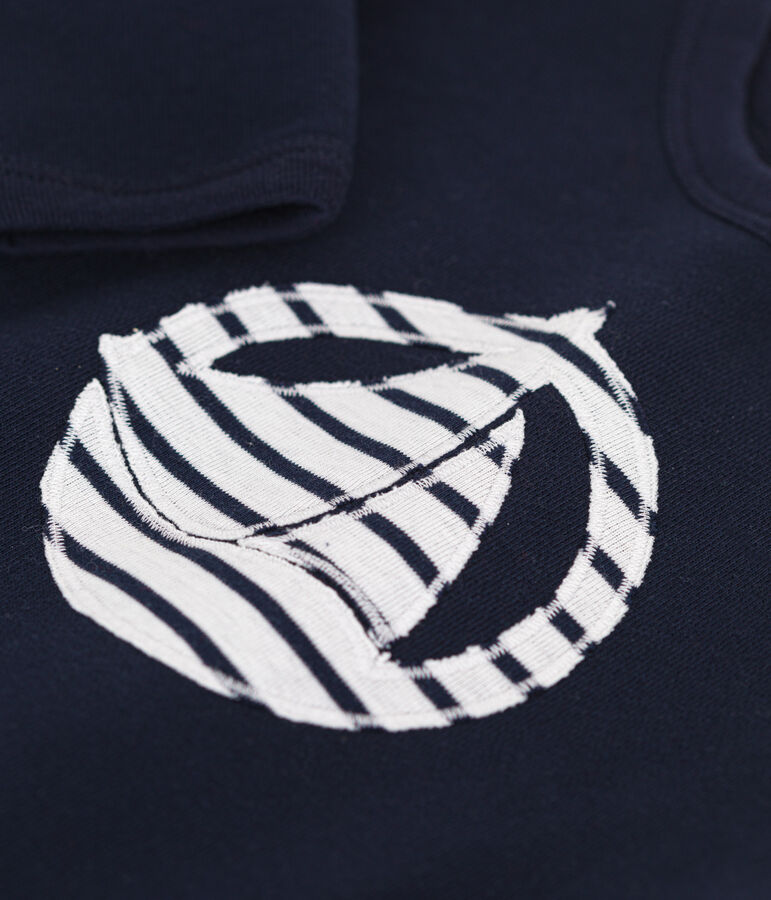 Baby-Sweatshirt aus Molton blau