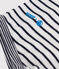 Baby-Kurzoverall Monsieur Madame aus Baumwolle weiss MARSHMALLOW/blau SMOKING