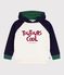 Kinder-Sweatshirt aus gemusterter Baumwolle MILK/ MULTICO