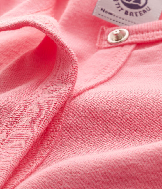 Baby-Mädchen-Cardigan rosa PETAL