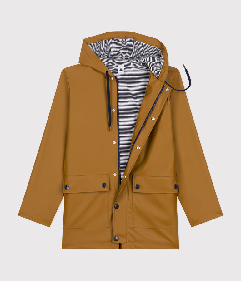 Ikonische Regenjacke f&uuml;r Damen und Herren braun