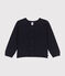 Cardigan aus Baumwolle Kinder/Mädchen blau SMOKING