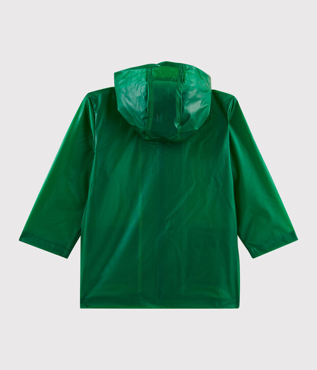 Kinder-Regenjacke f&uuml;r M&auml;dchen und Jungen gr&uuml;n