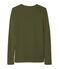 Damen-Langarmshirt grün CROCODILE