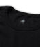 Kurzärmeliges t-shirt rundhalsausschnitt herren schwarz NOIR