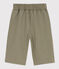 Kinder-Bermudashorts aus Baumwolle für Jungen grün MARECAGE