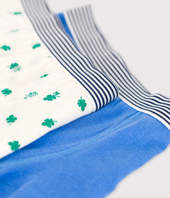 2er-Set Boxershorts aus Baumwolle und Leinen mit Dschungelmotiv für Jungen variante 1