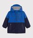 blau/vielfarbig