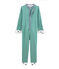 Langer Jungen Overall weiss MARSHMALLOW/weiss MULTICO