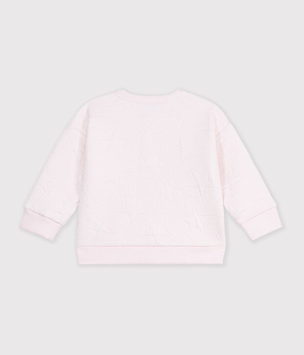 Baby-Cardigan aus festem Baumwollstoff mit Sternmotiv BARELY