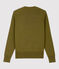 Marinepullover aus Baumwolle für Damen grün MILITARY